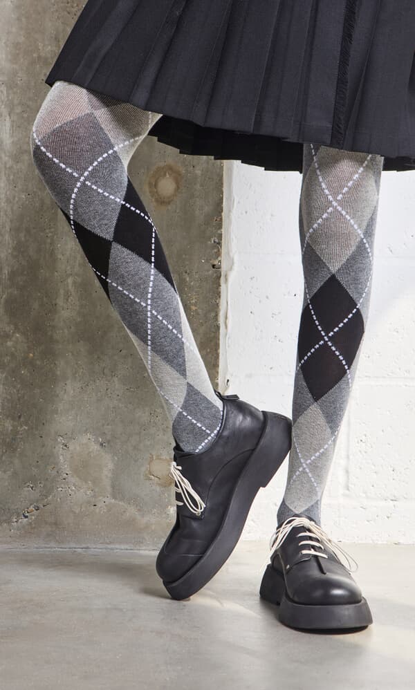 Grey Fog Tights