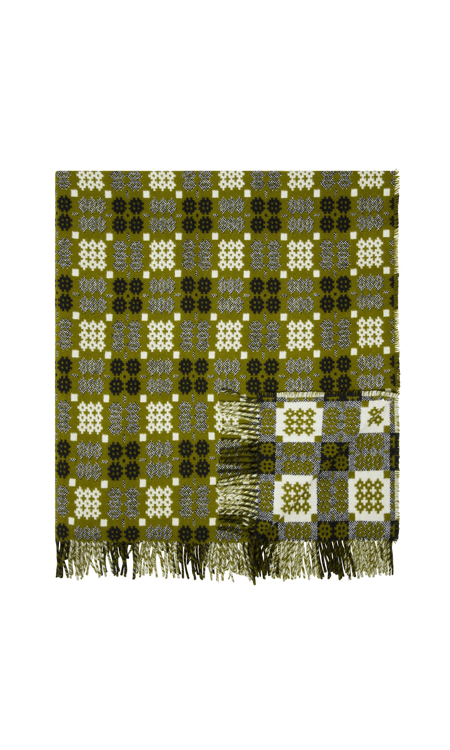 Welsh Blanket - Apple Green