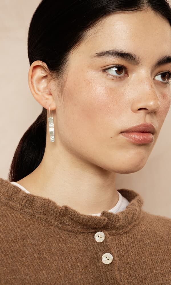 Kenan Pebbled Earrings