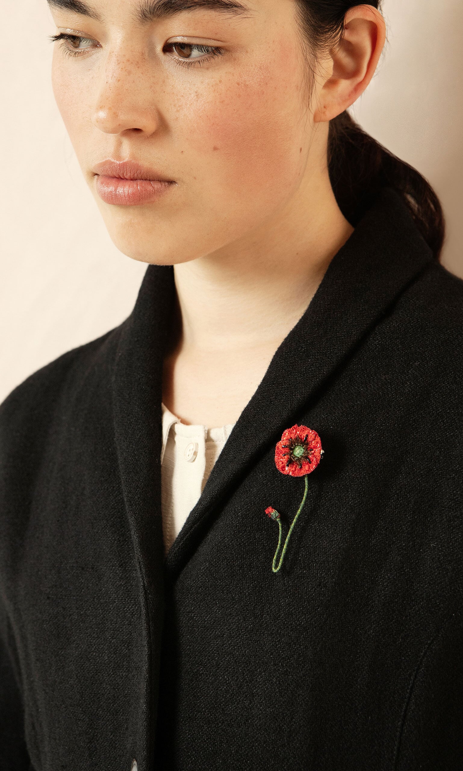 Poppy Brooch