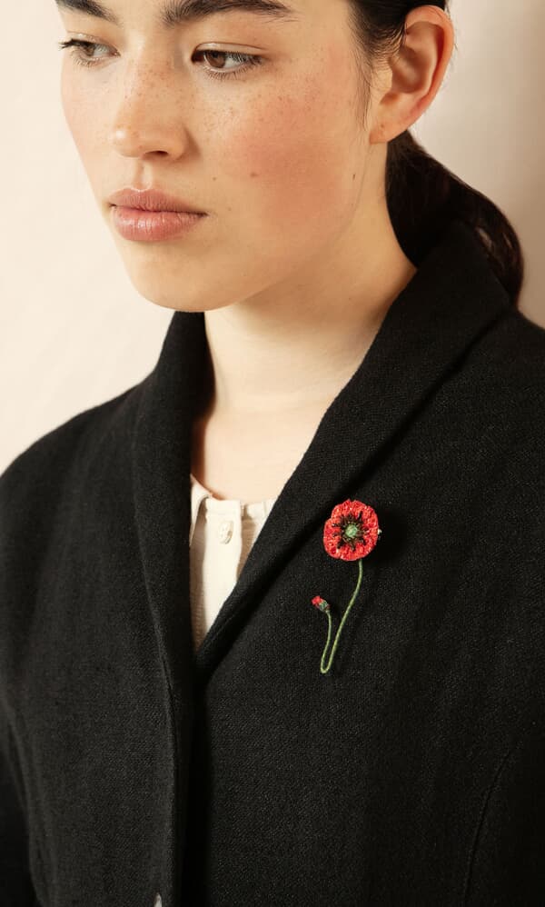 Poppy Brooch