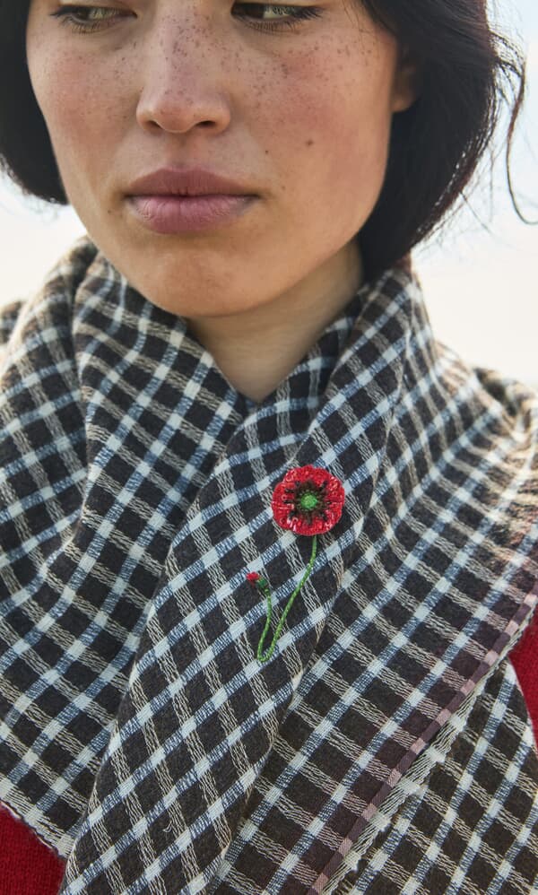 Poppy Brooch