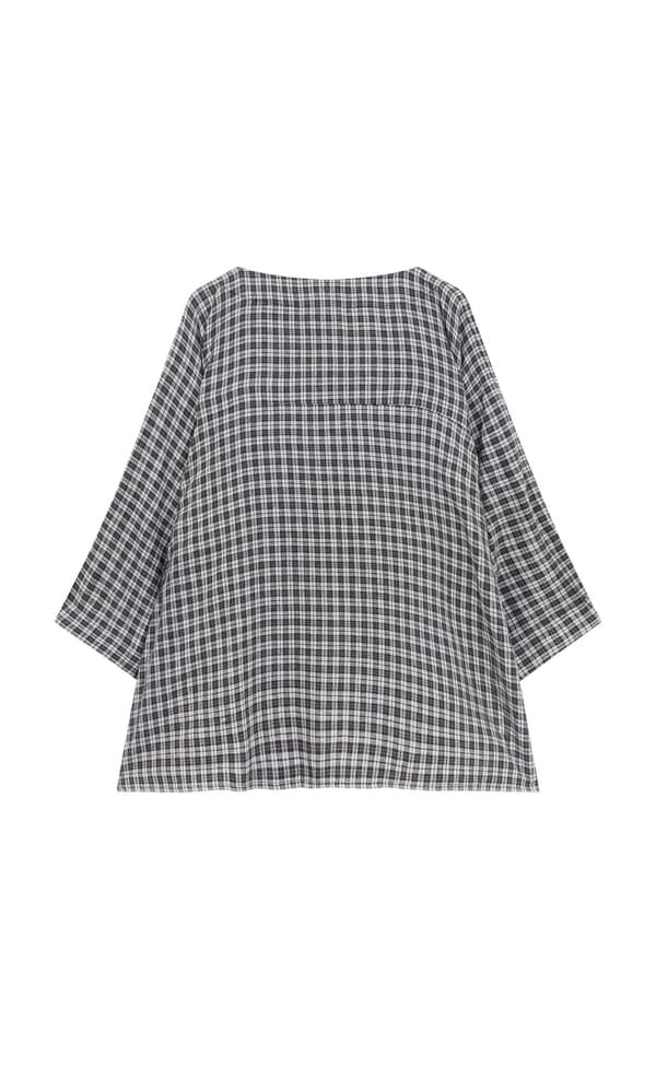 Kelli Blouse - Plaid