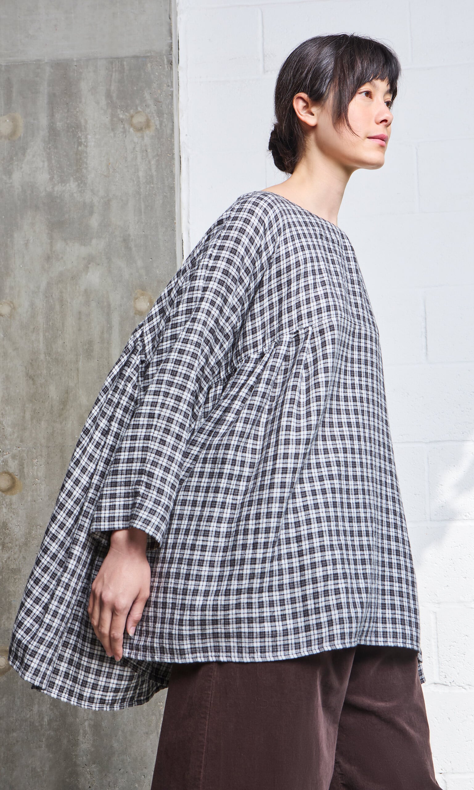 Kelli Blouse - Plaid