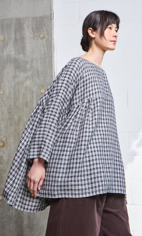 Kelli Blouse - Plaid