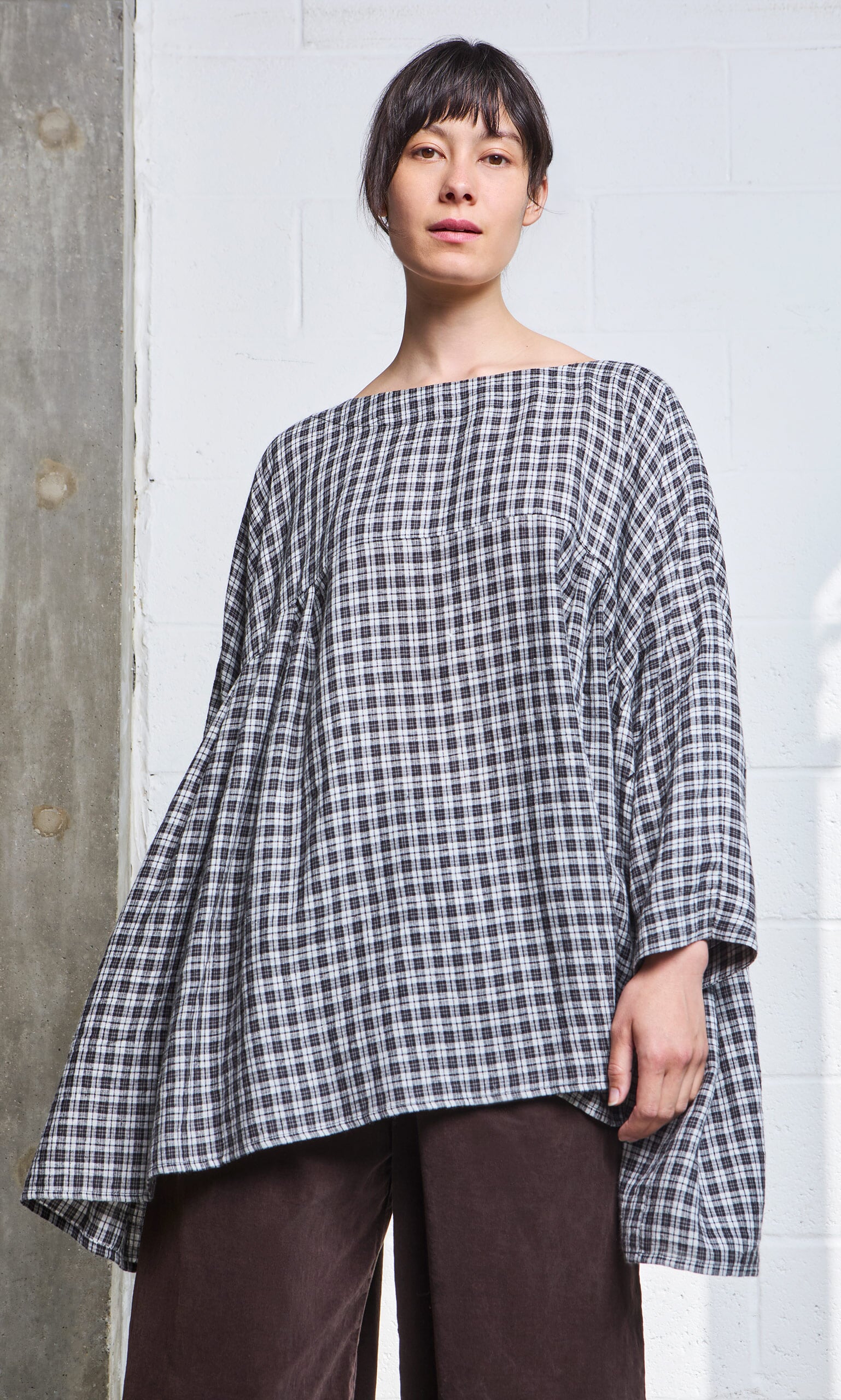 Kelli Blouse - Plaid