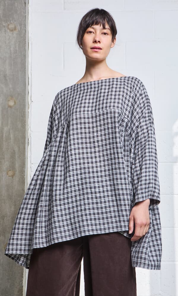 Kelli Blouse - Plaid