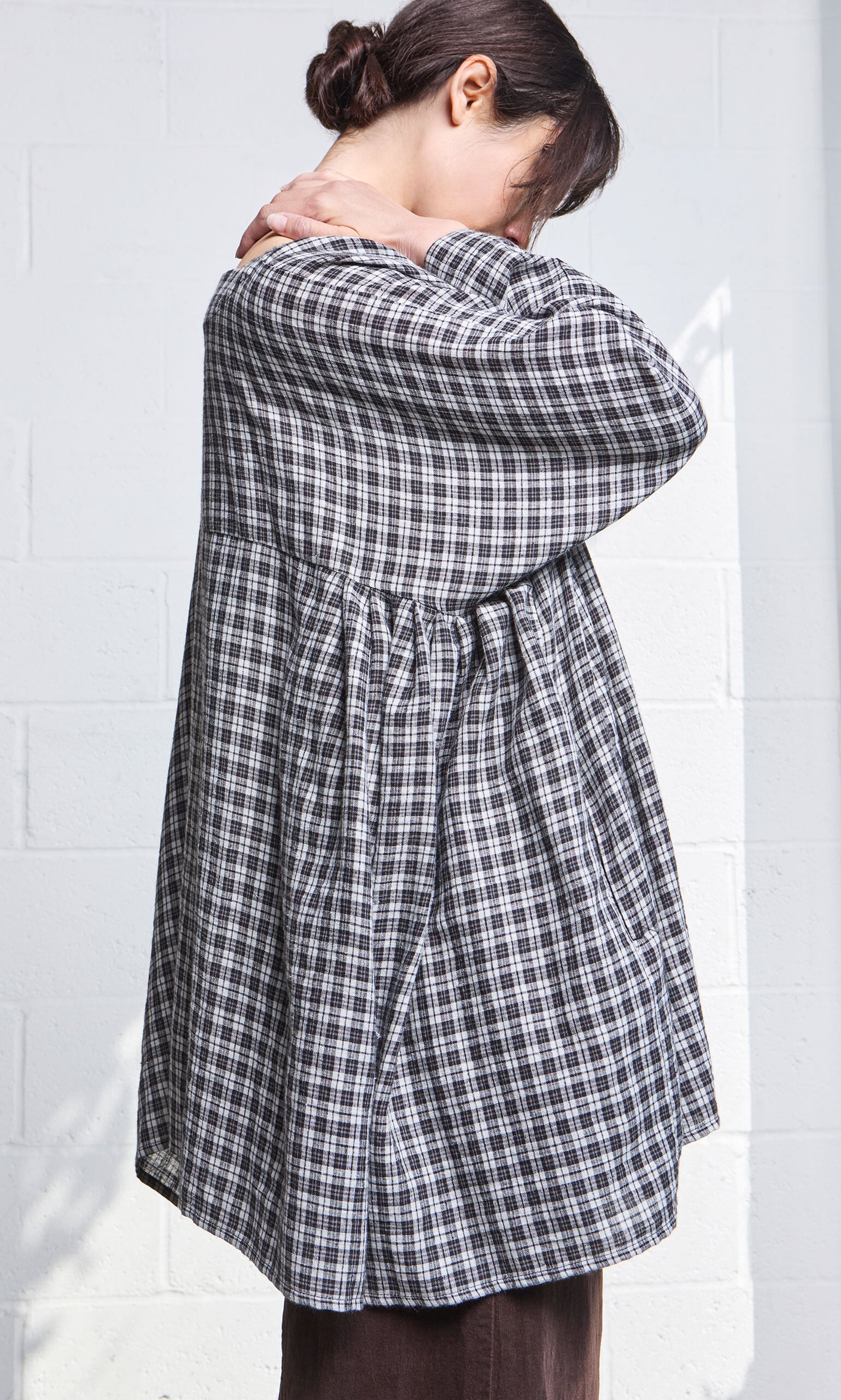 Kelli Blouse - Plaid