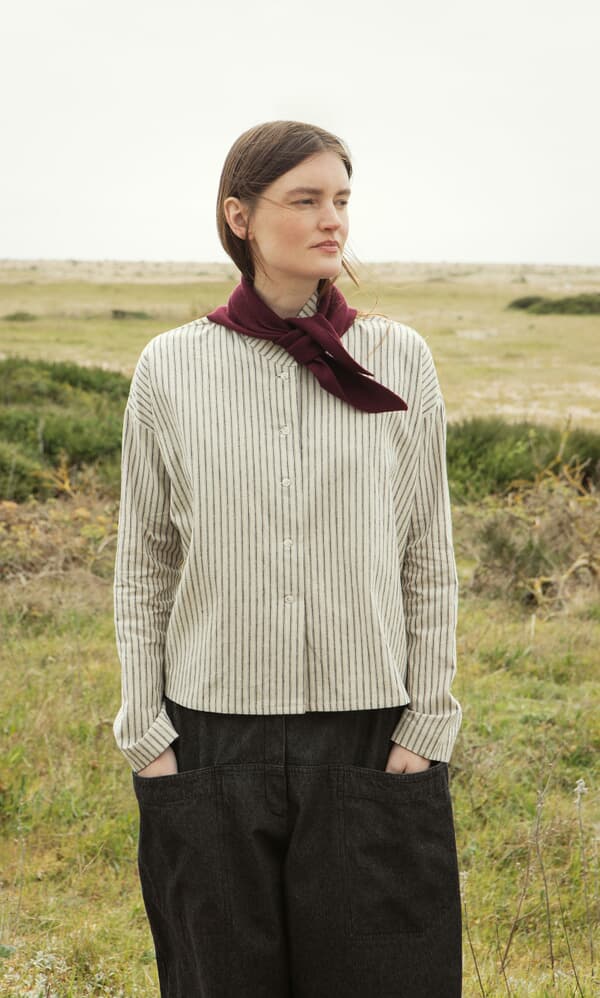Bennett Striped Blouse
