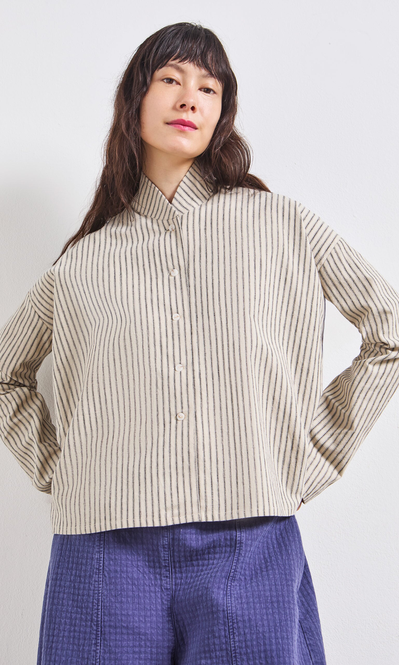 Bennett Striped Blouse
