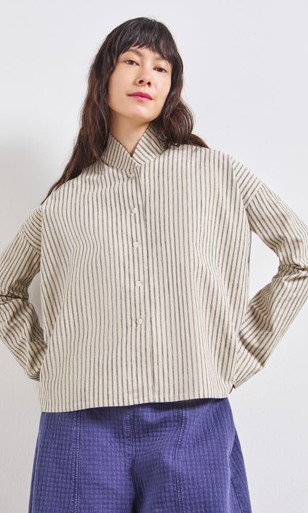 Bennett Striped Blouse