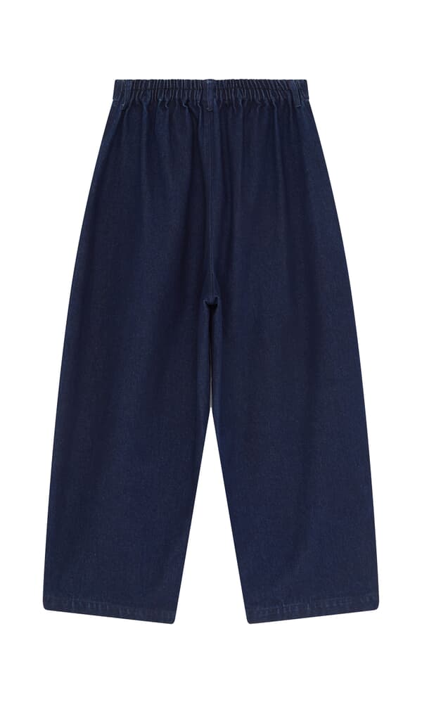 Indigo Barrel Pants