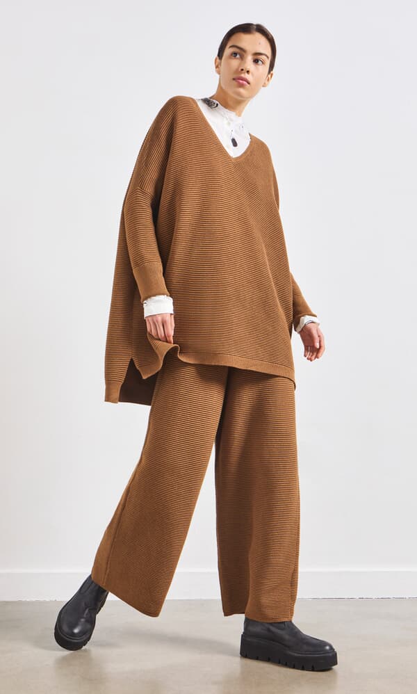 Orla Pants - Chestnut