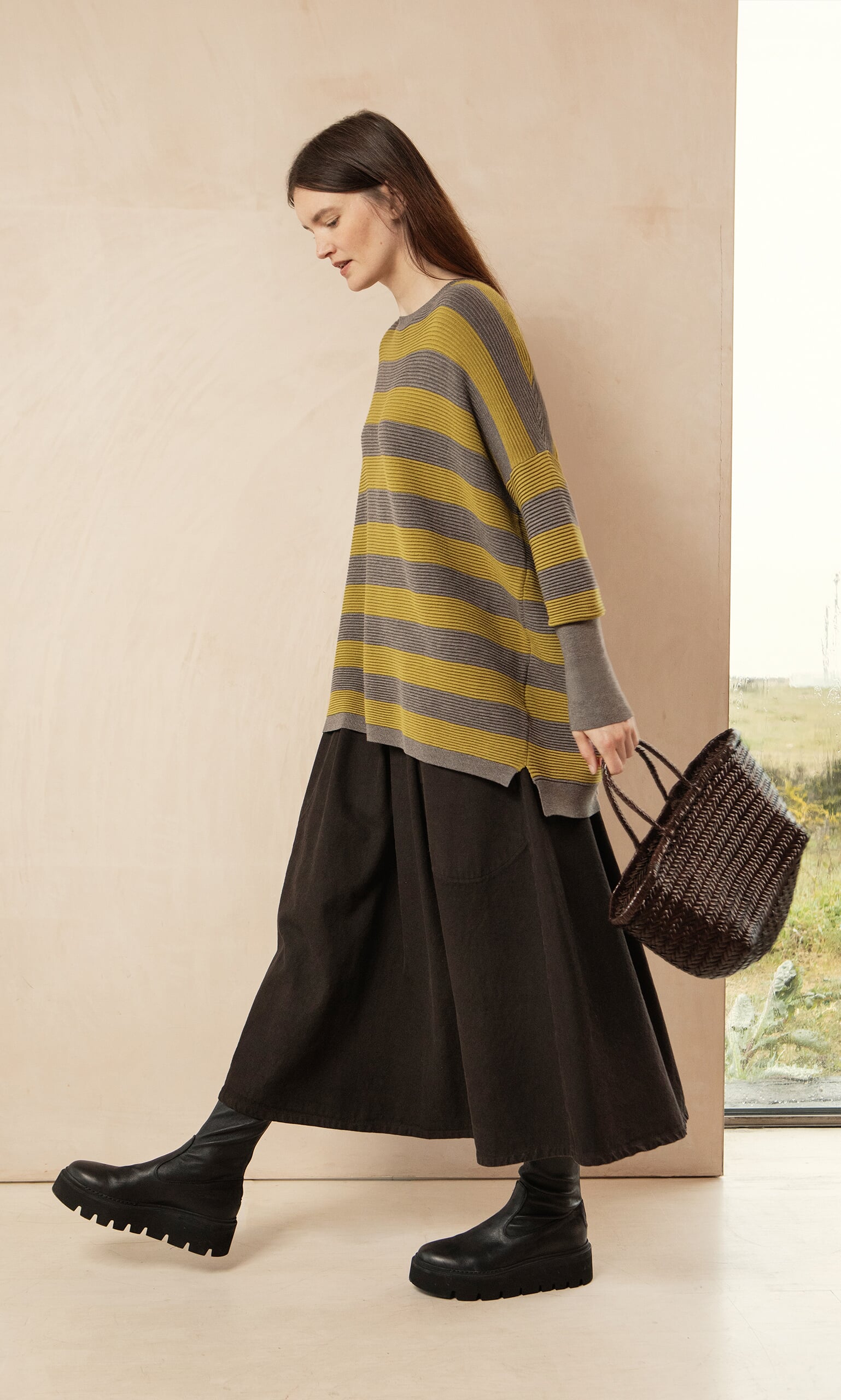 Jack Sweater - Butter Stripe