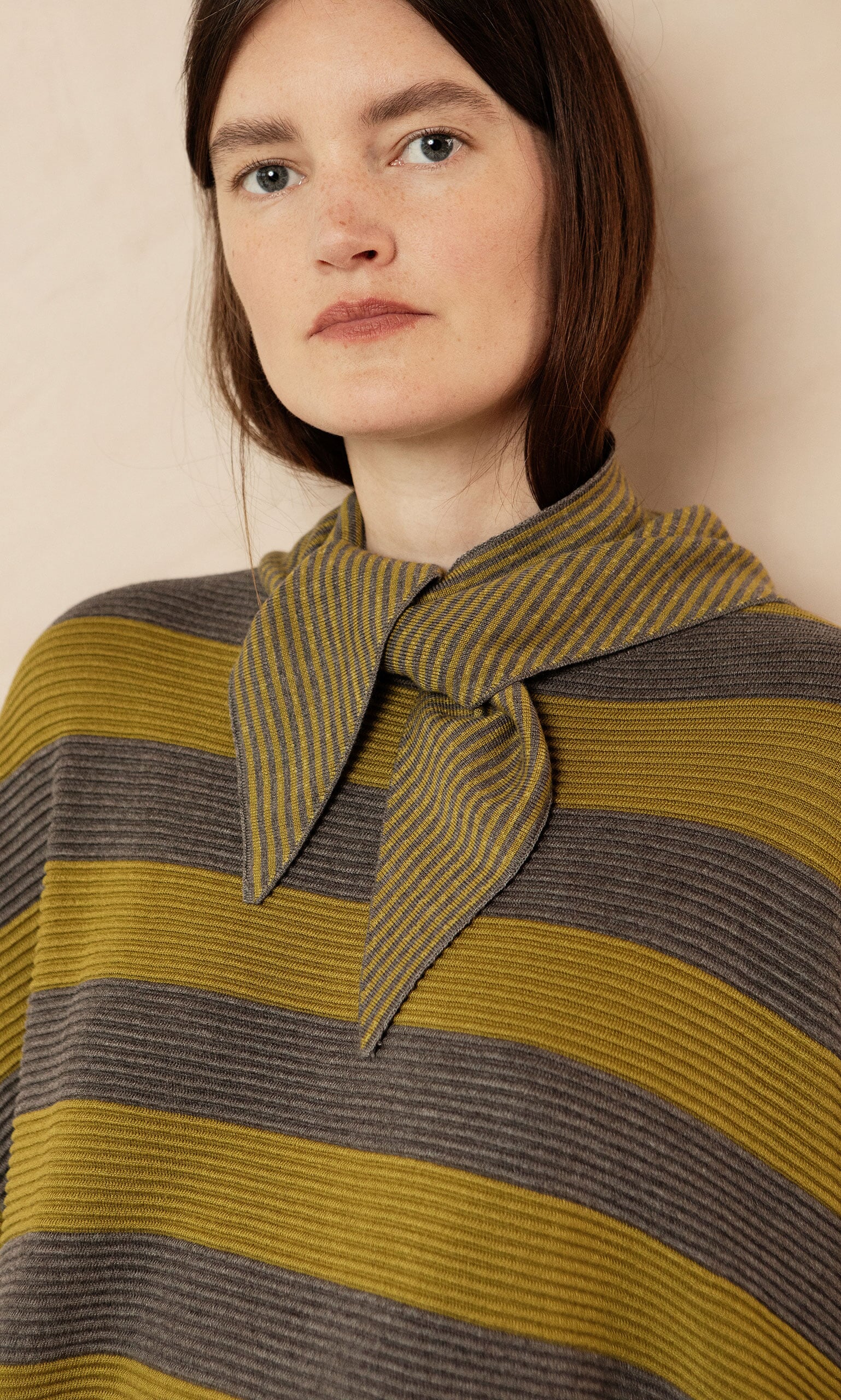 Jona Necktie - Butter Stripe