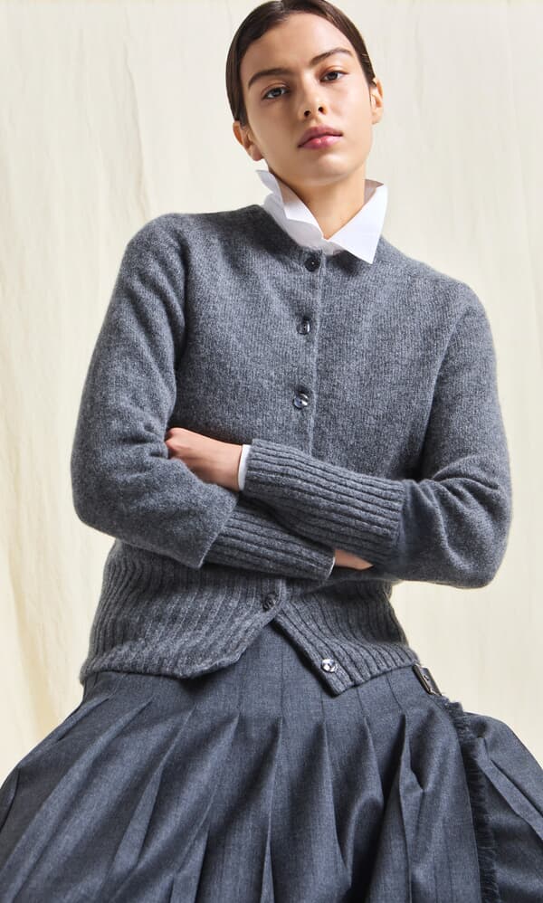 Derby Cardigan - Grey 
