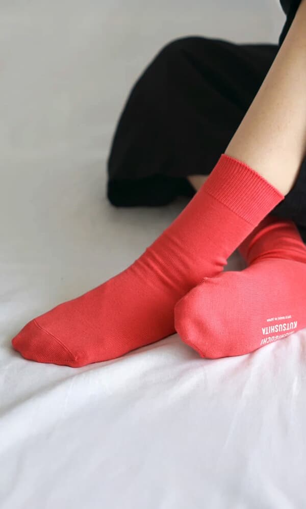 Japanese Red Socks