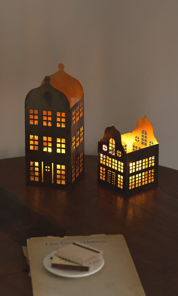 Manor House Candle Holder
