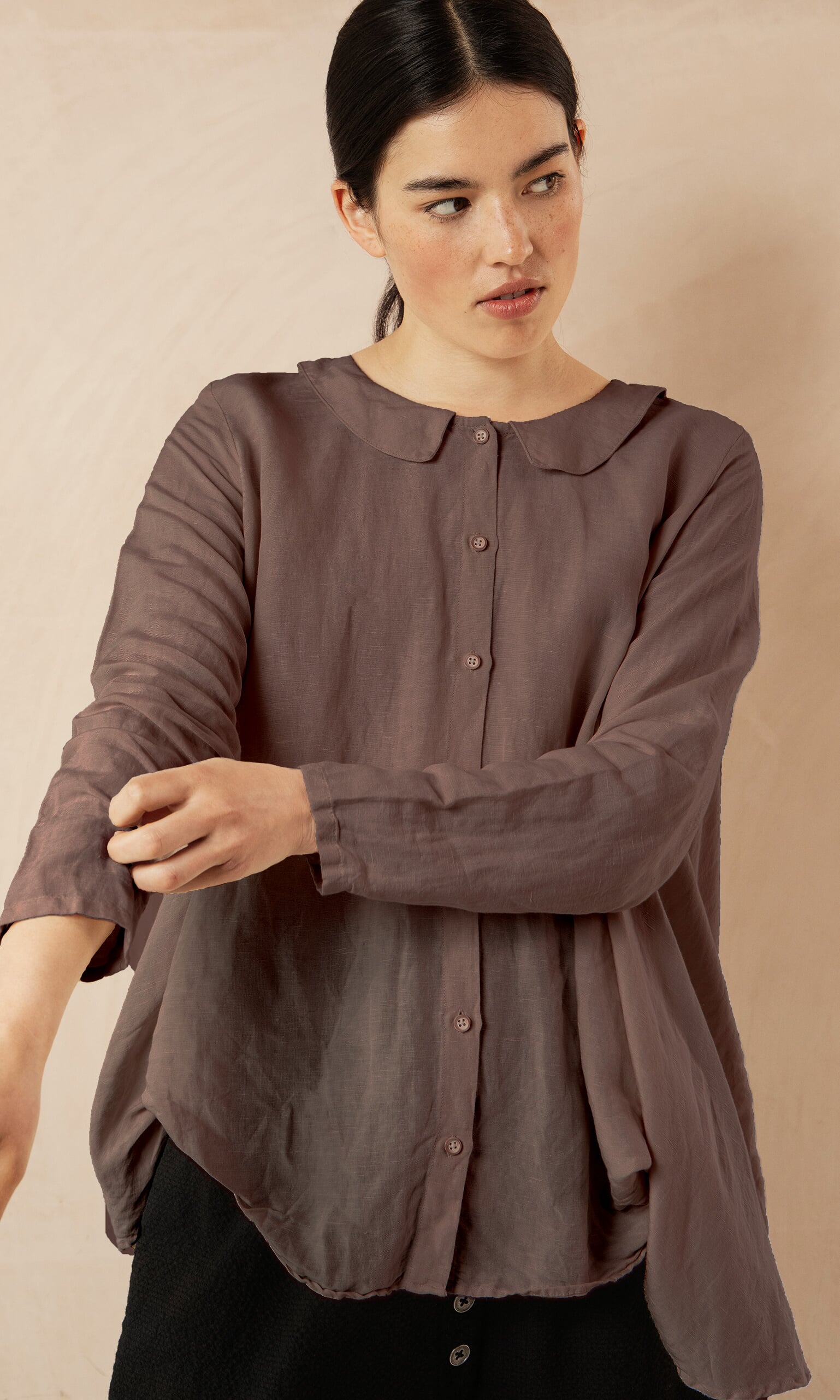 Beeson Shirt - Mushroom