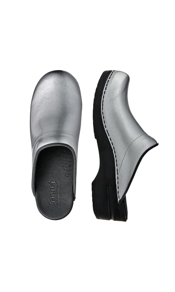 Silver Clogs