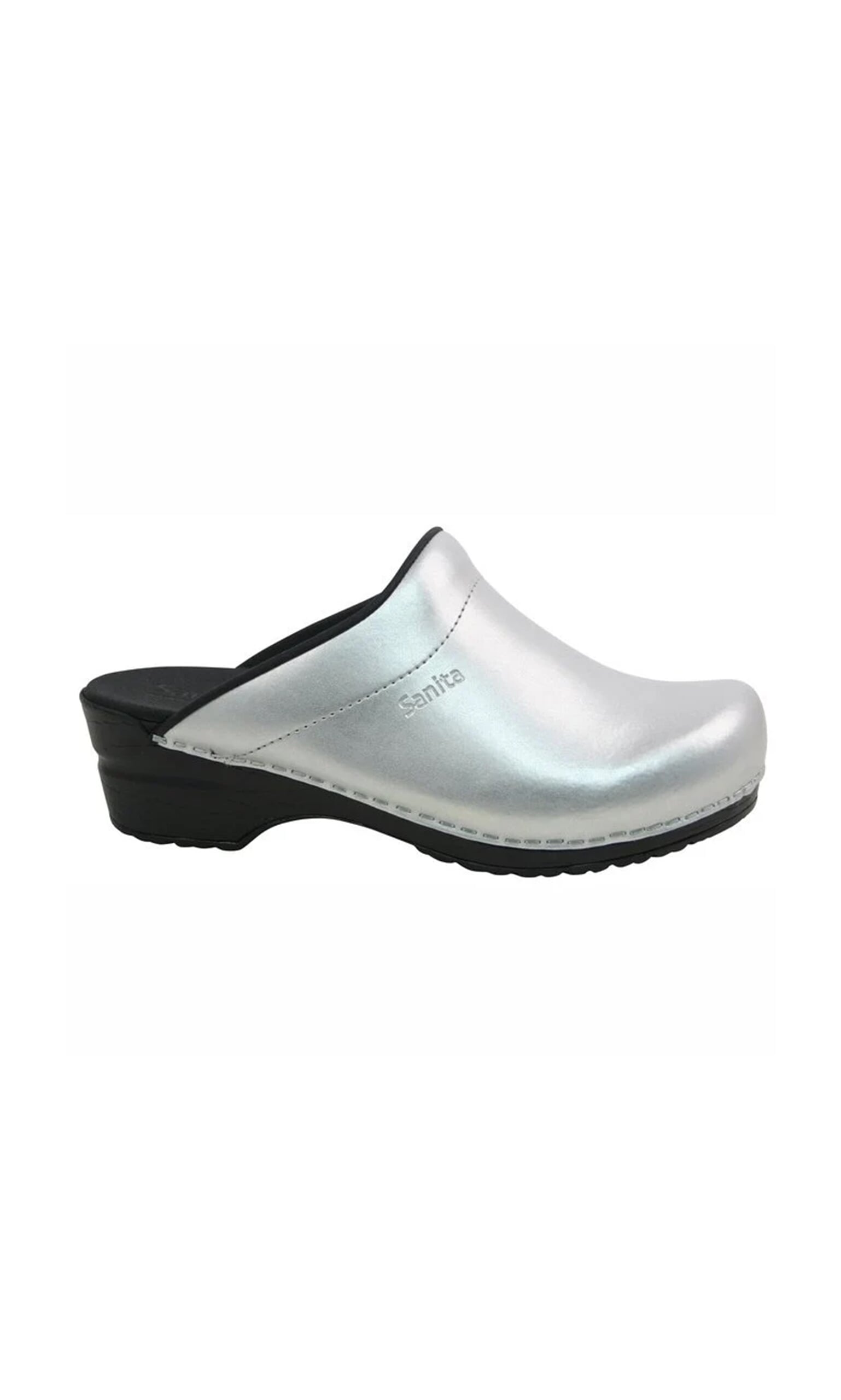 Silver Clogs