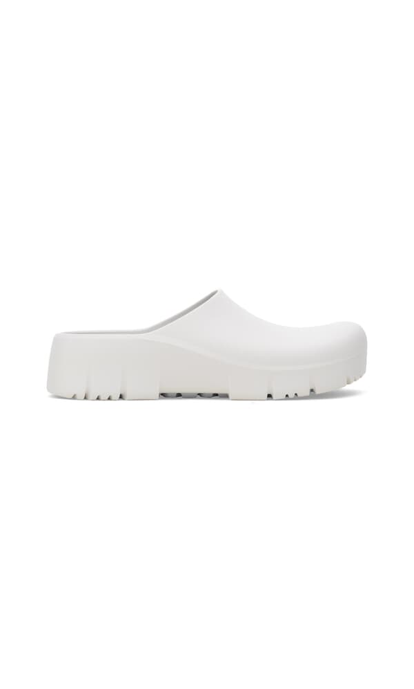 White Clog by Birkenstock