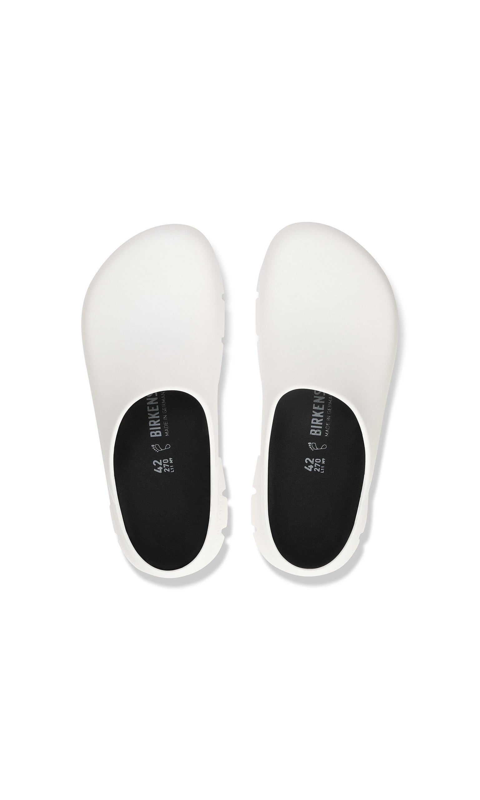 White Clog by Birkenstock