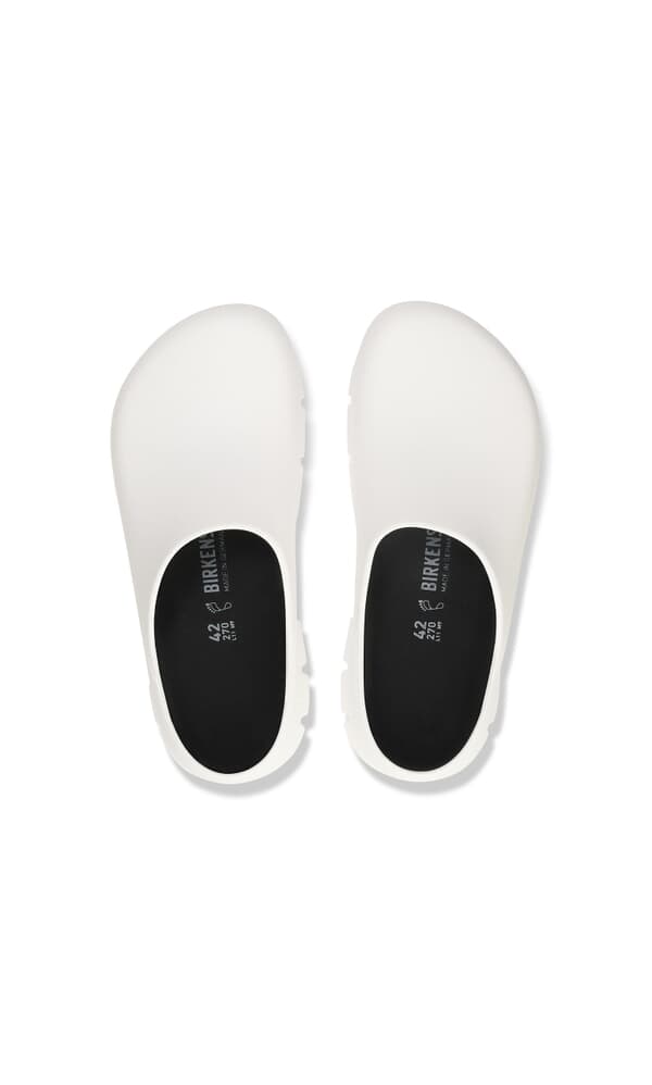 White Clog by Birkenstock