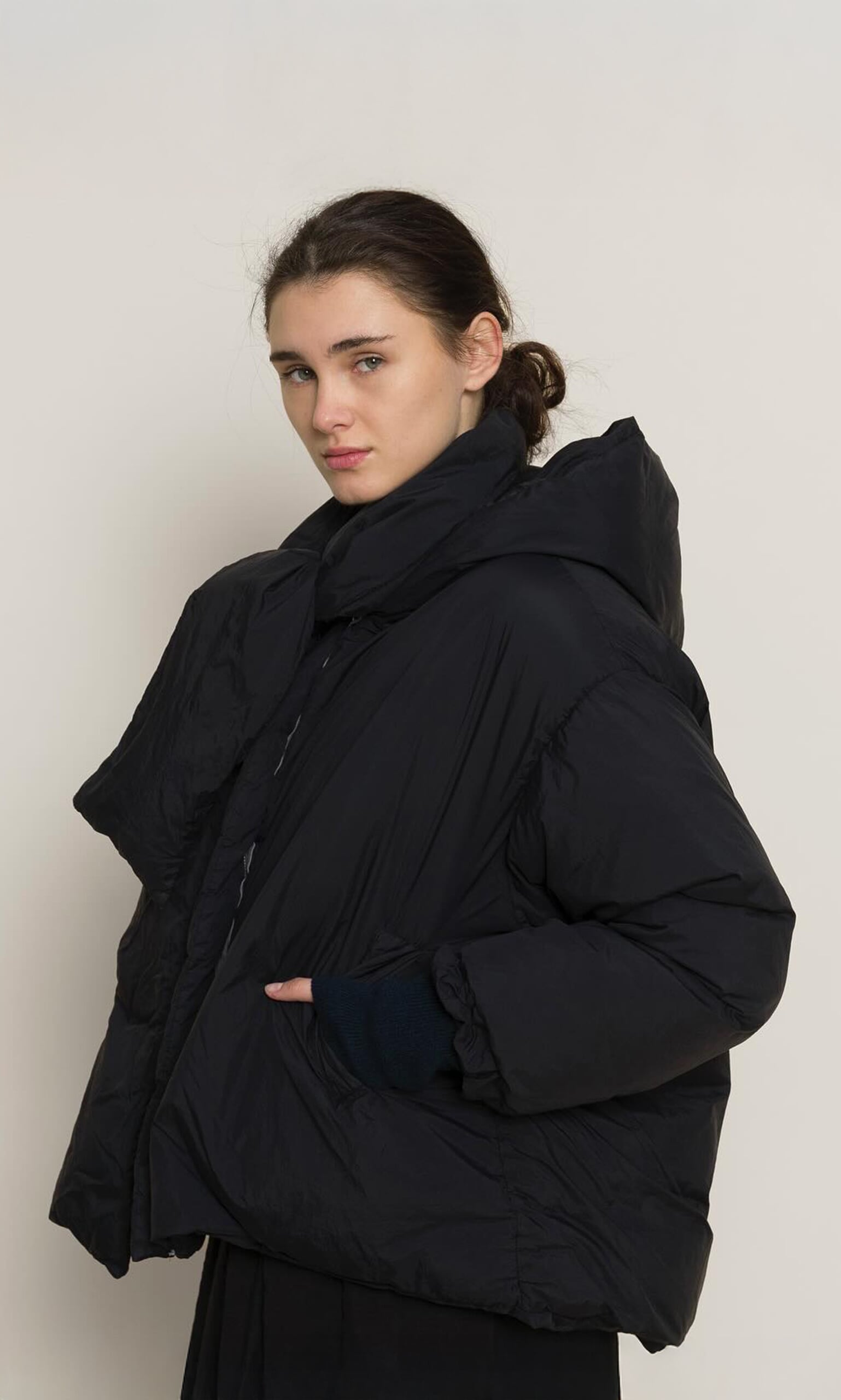 Black Puffer Coat