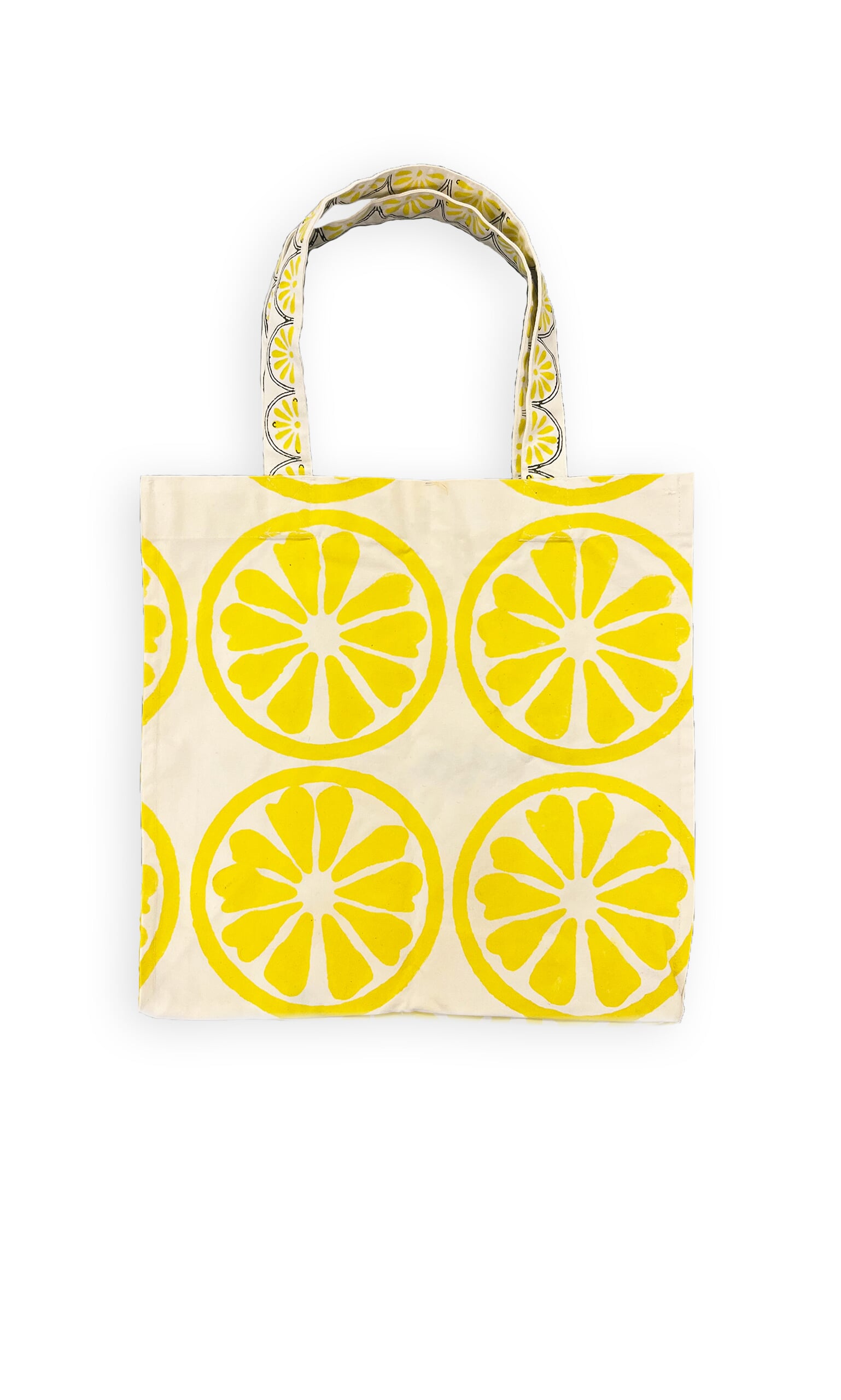 Canvas Lemon Tote