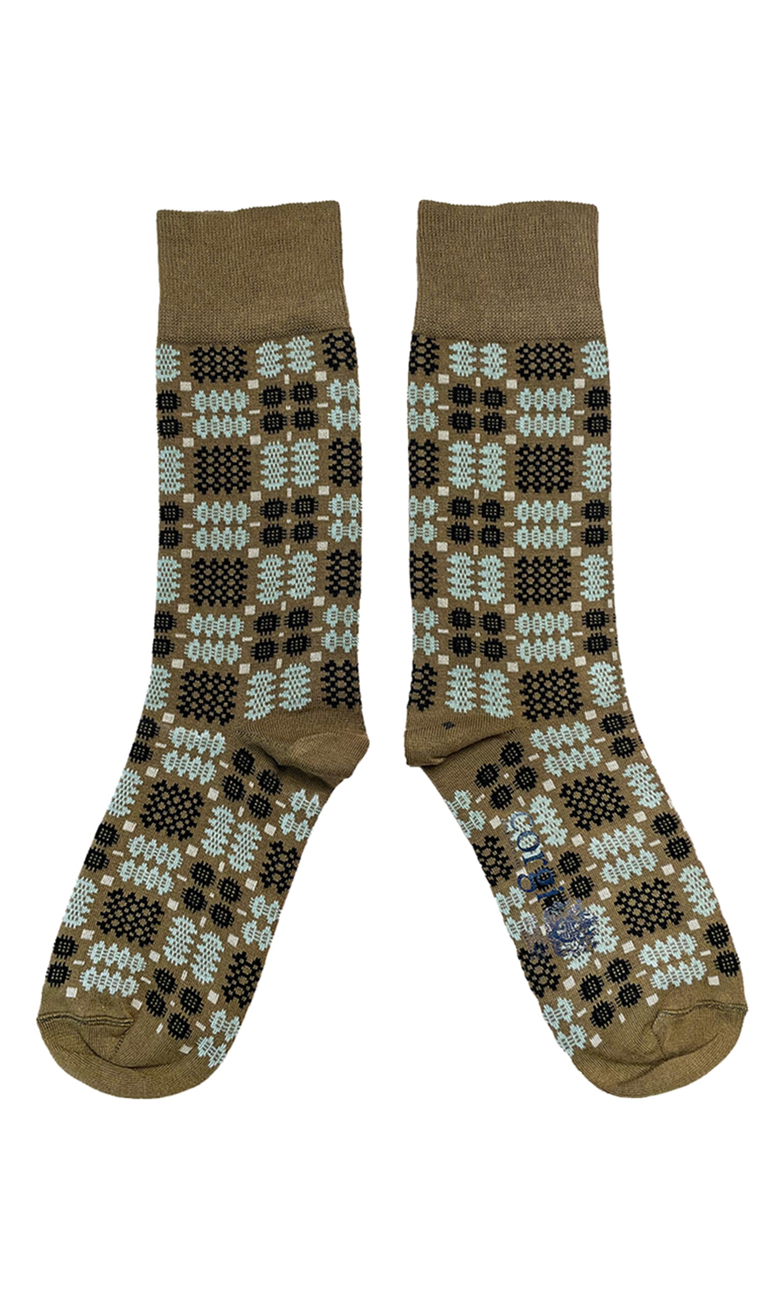 Welsh Socks - Olive