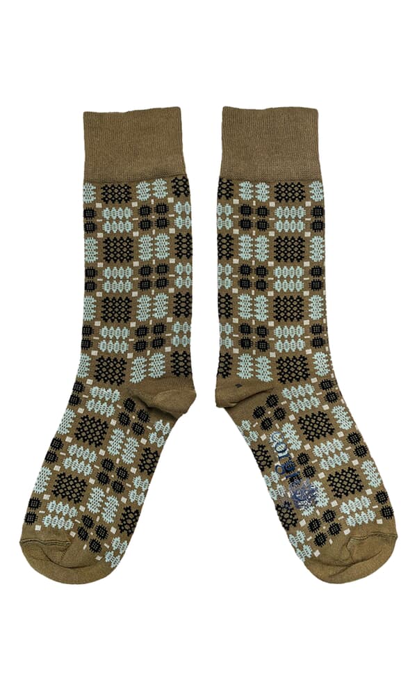Welsh Socks - Olive