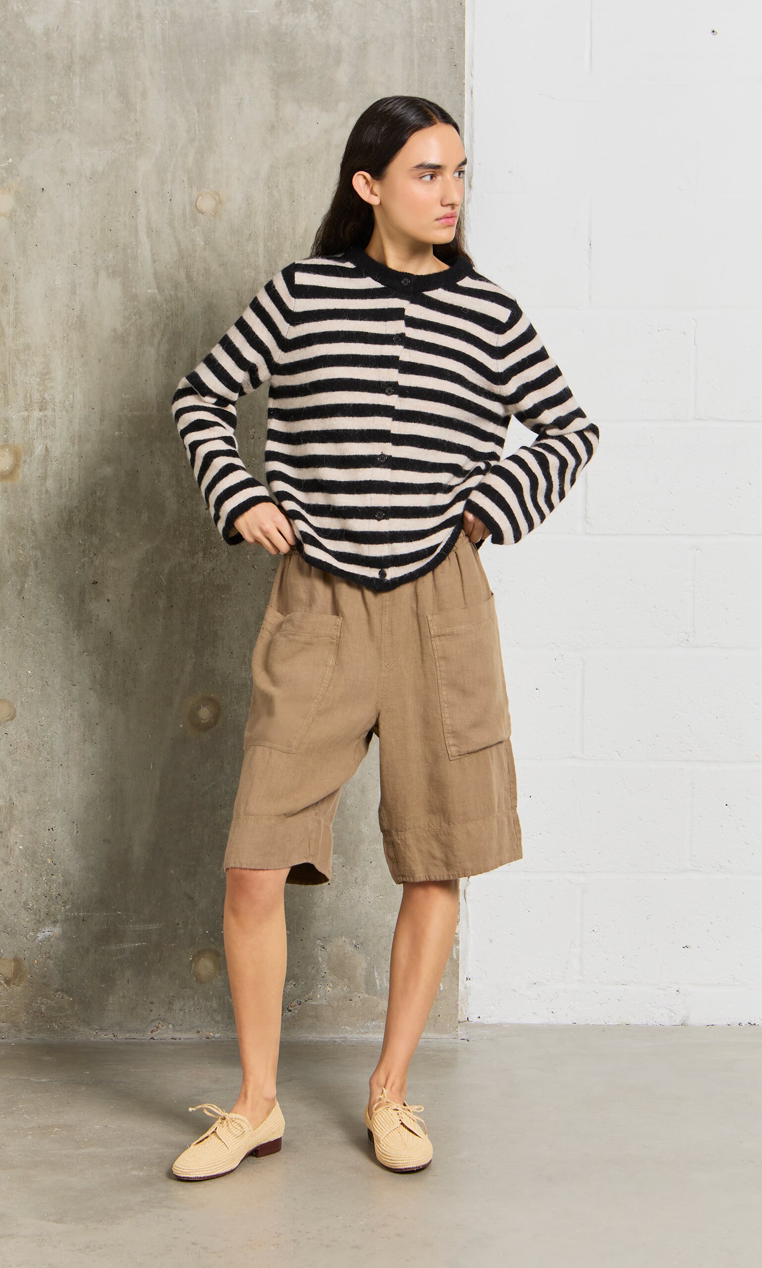 Nola Stripe Cardigan