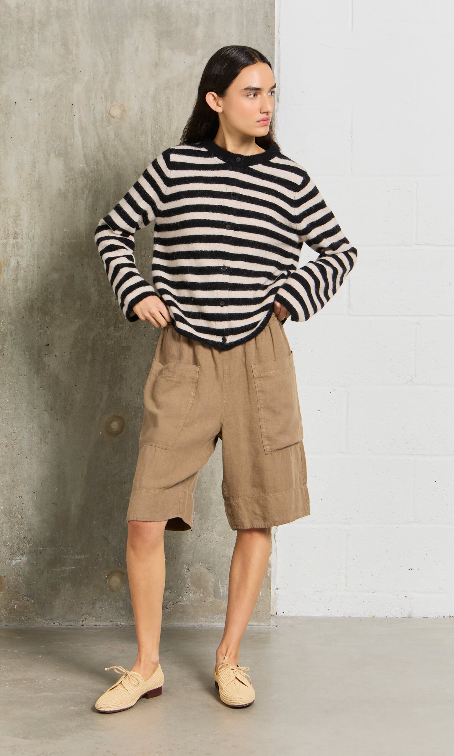 Nola Stripe Cardigan