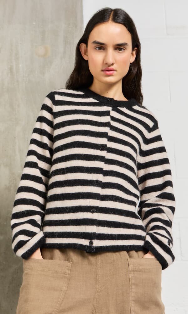 Nola Stripe Cardigan