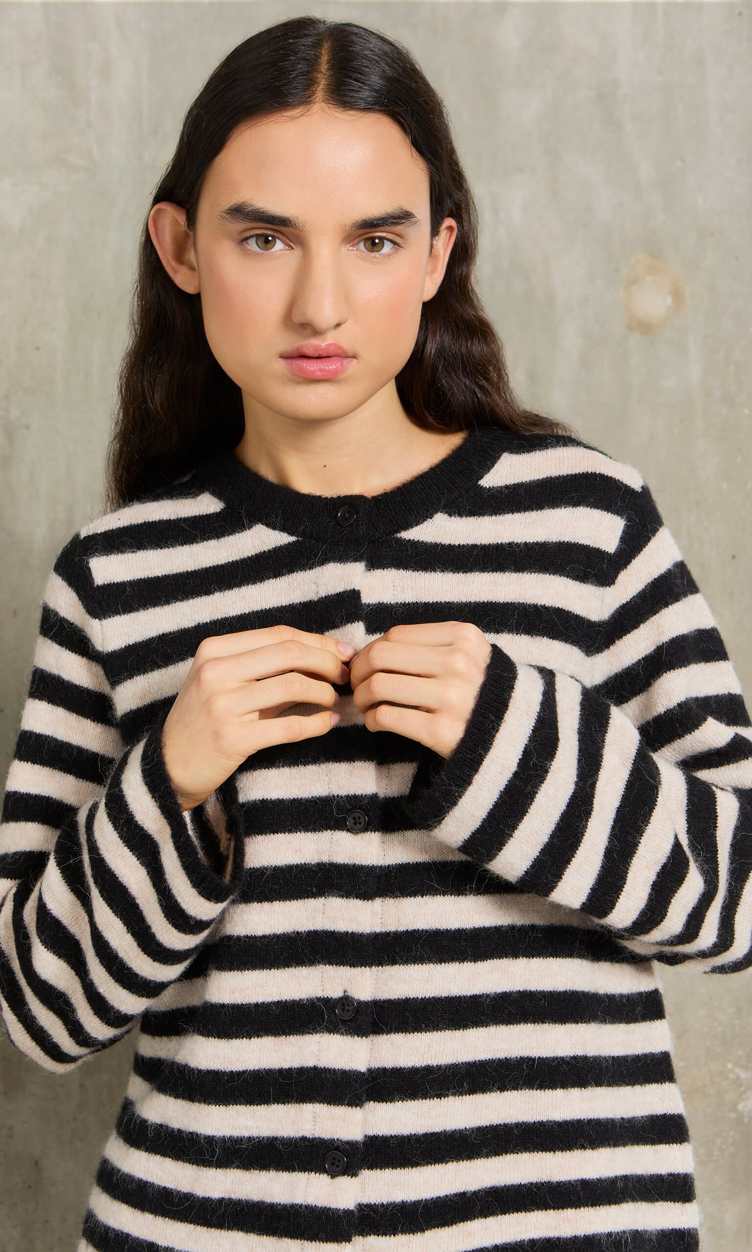 Nola Stripe Cardigan