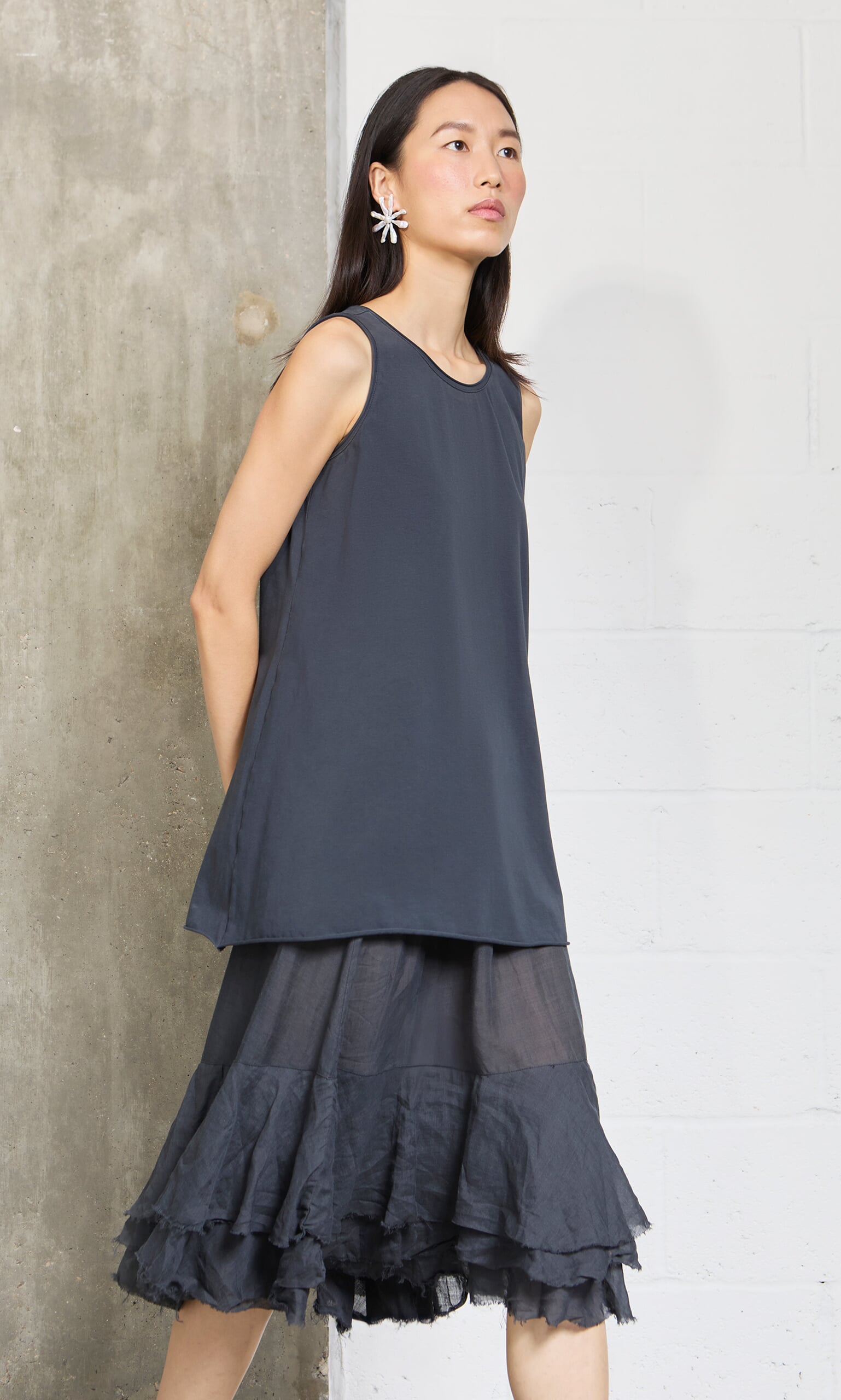 Nettle Crinkle Skirt