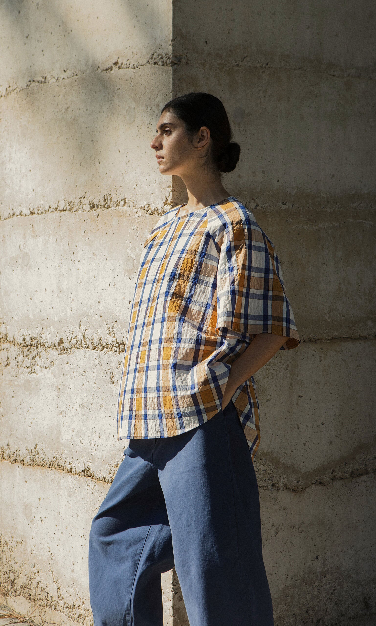 Blue Madras Shirt