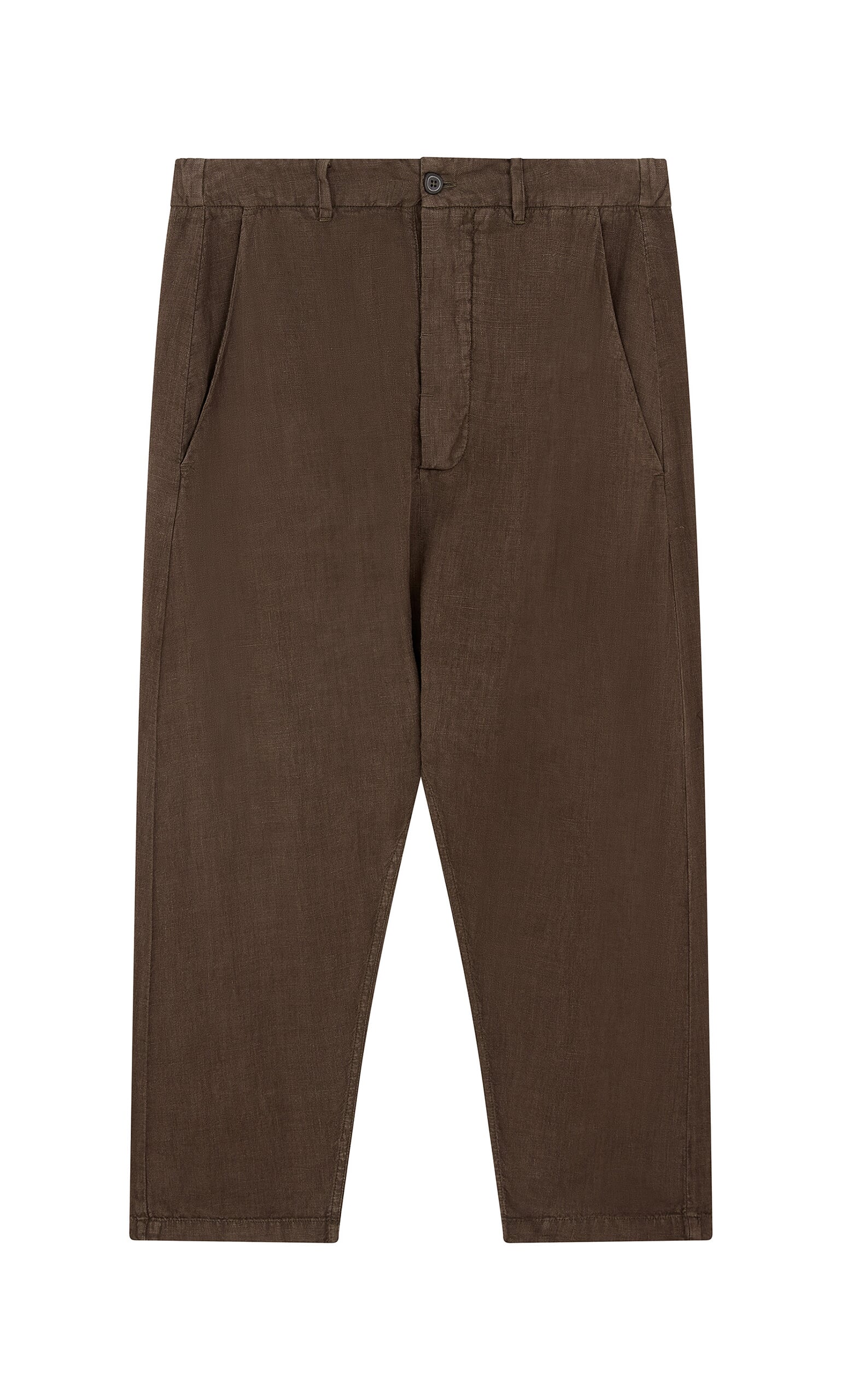 Caper Pants - Brown