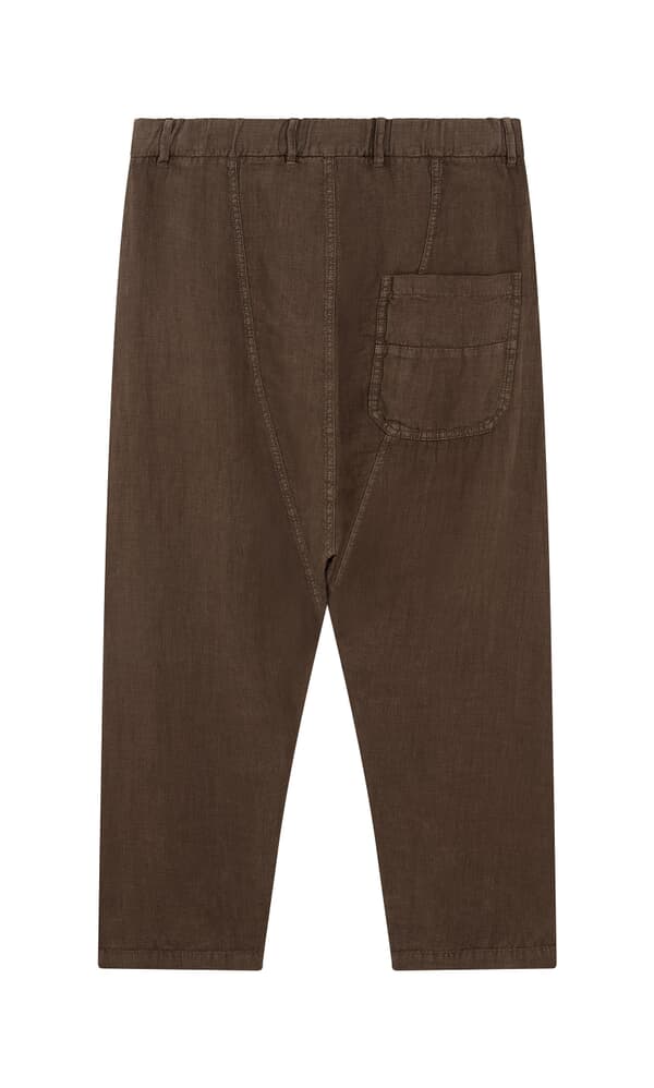 Caper Pants - Brown