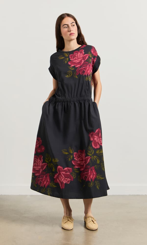 Rose Stitch Dress