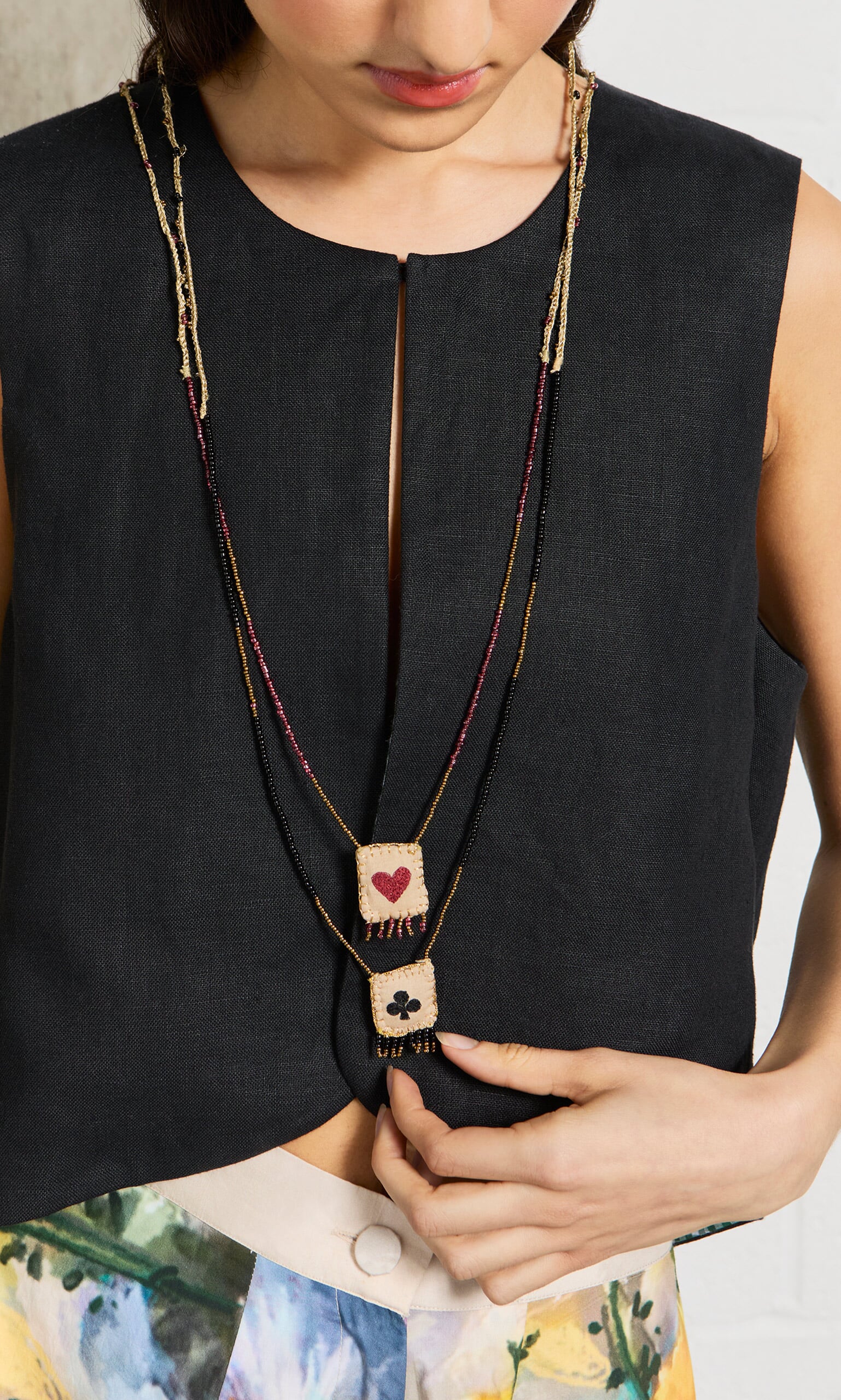 Hearts & Clubs Necklace