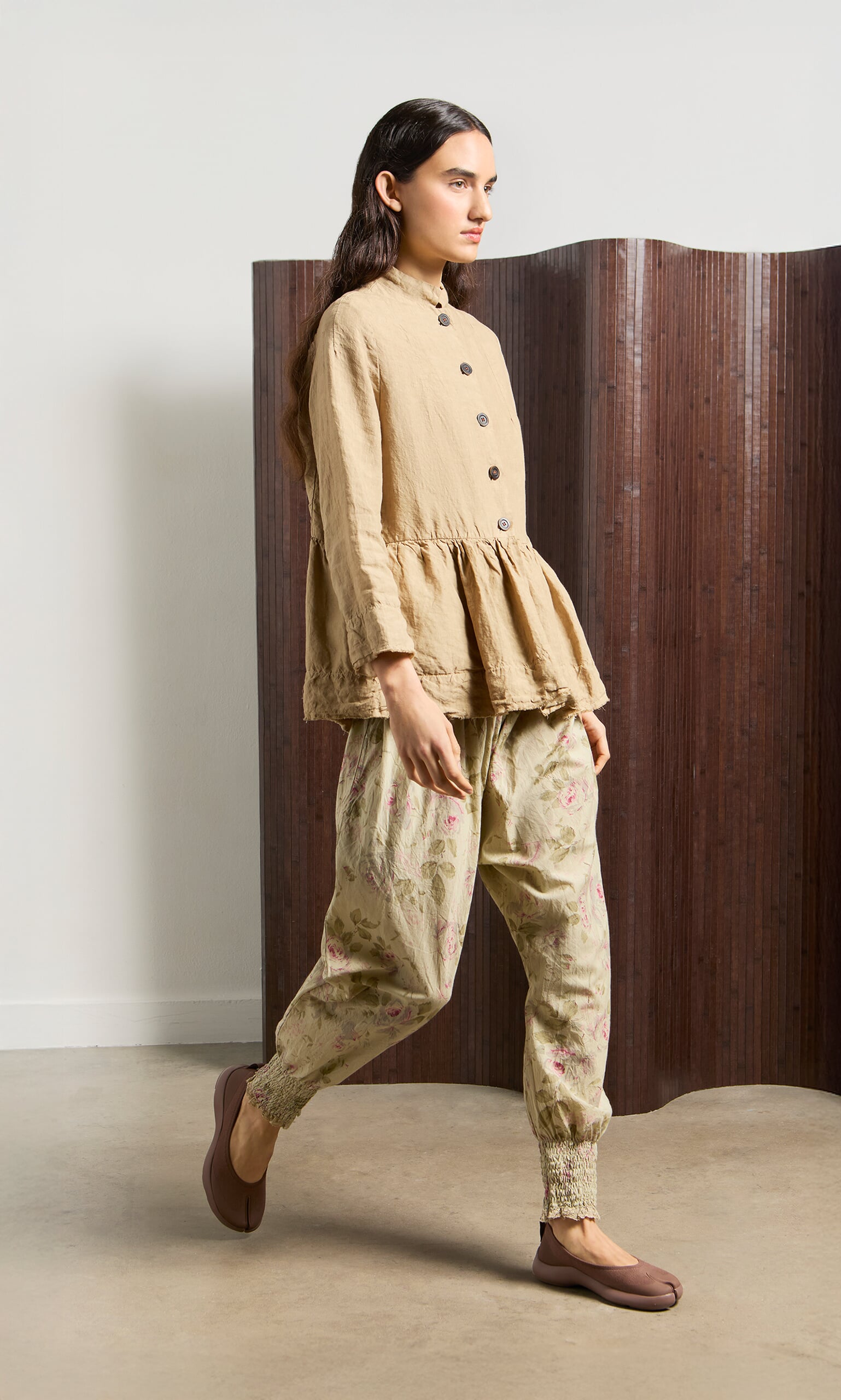 Green Floral Pantaloons