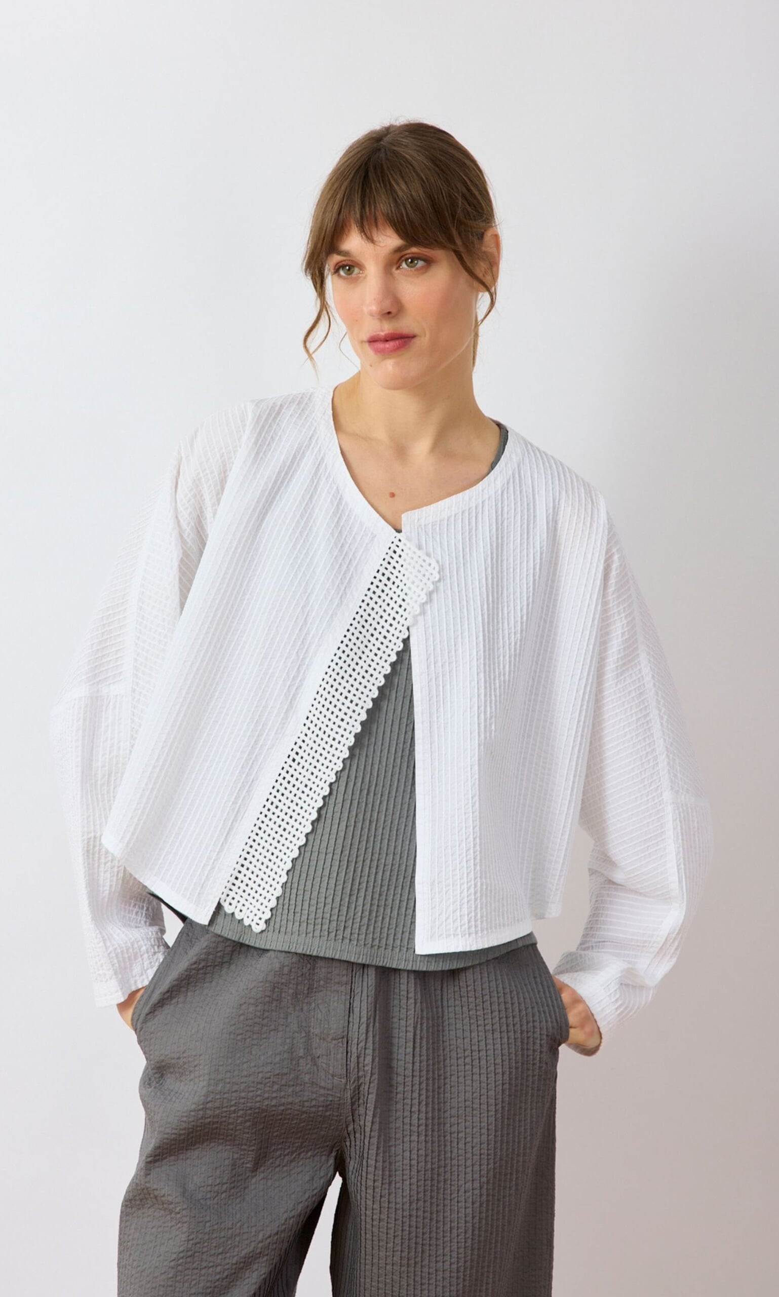 Orna Pleat Jacket