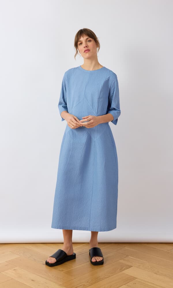 Kai Pleated Dress