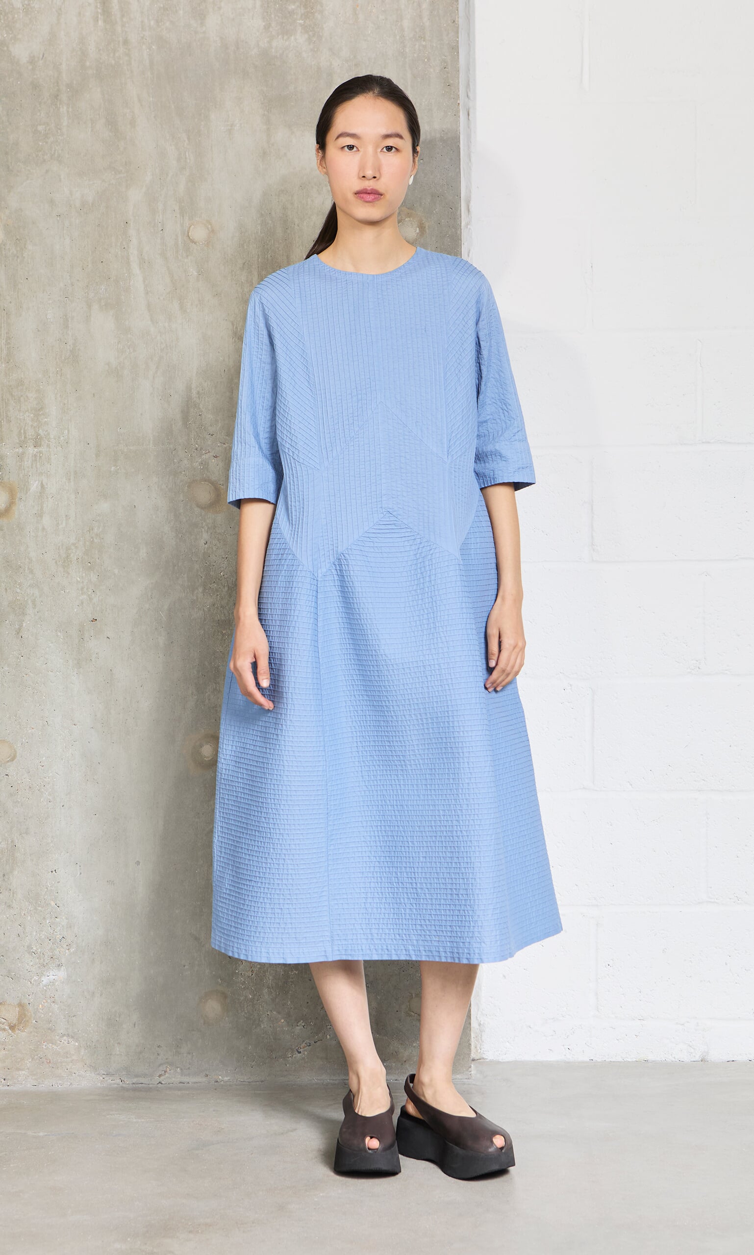 Kai Pleated Dress