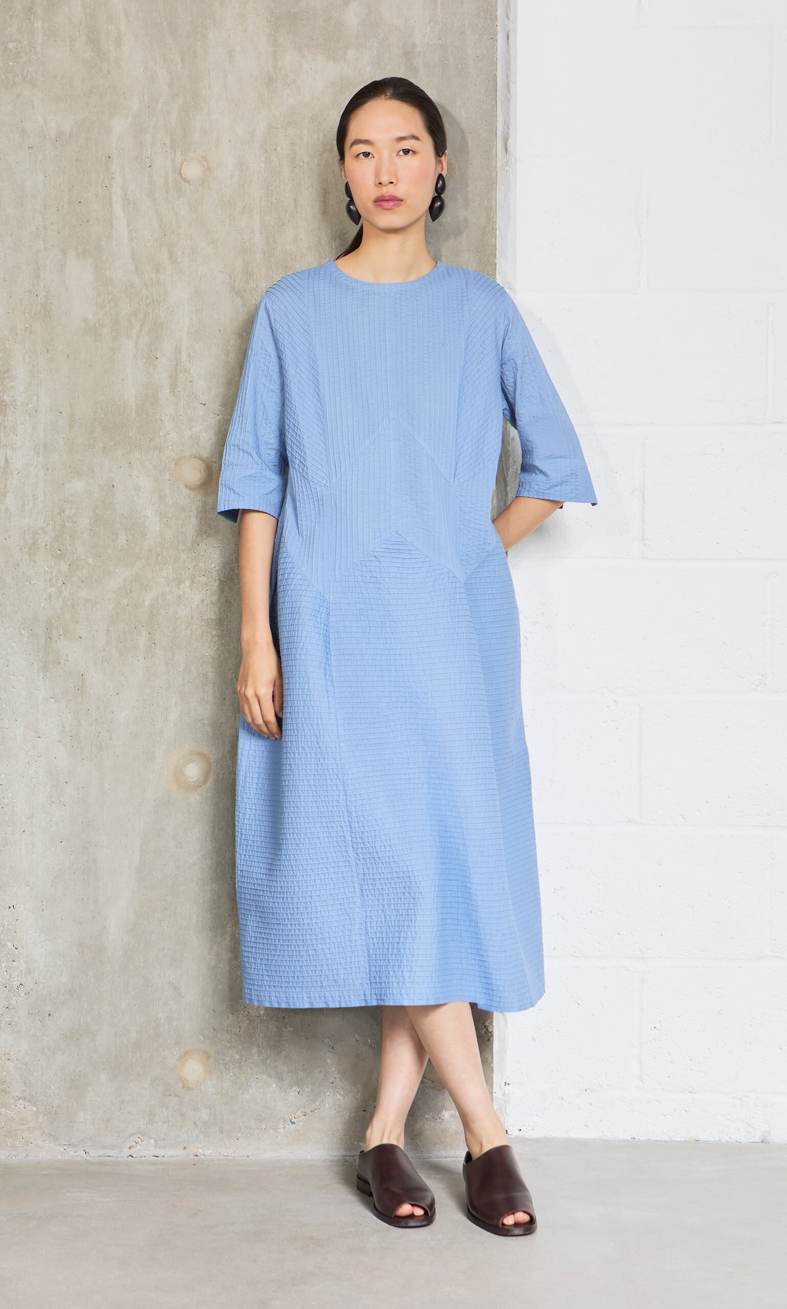 Kai Pleated Dress