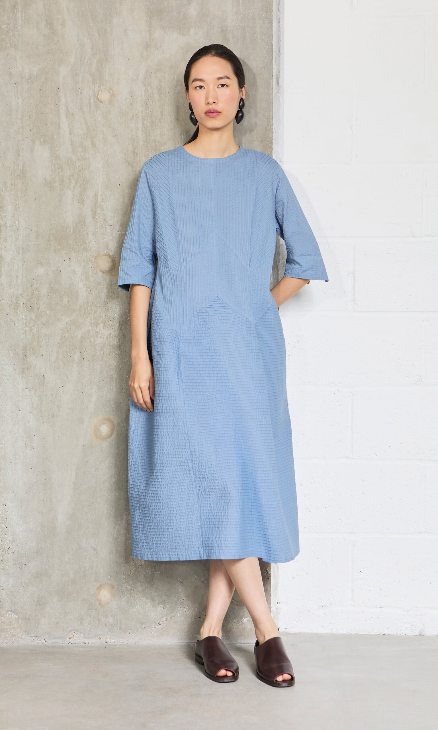 Kai Pleated Dress