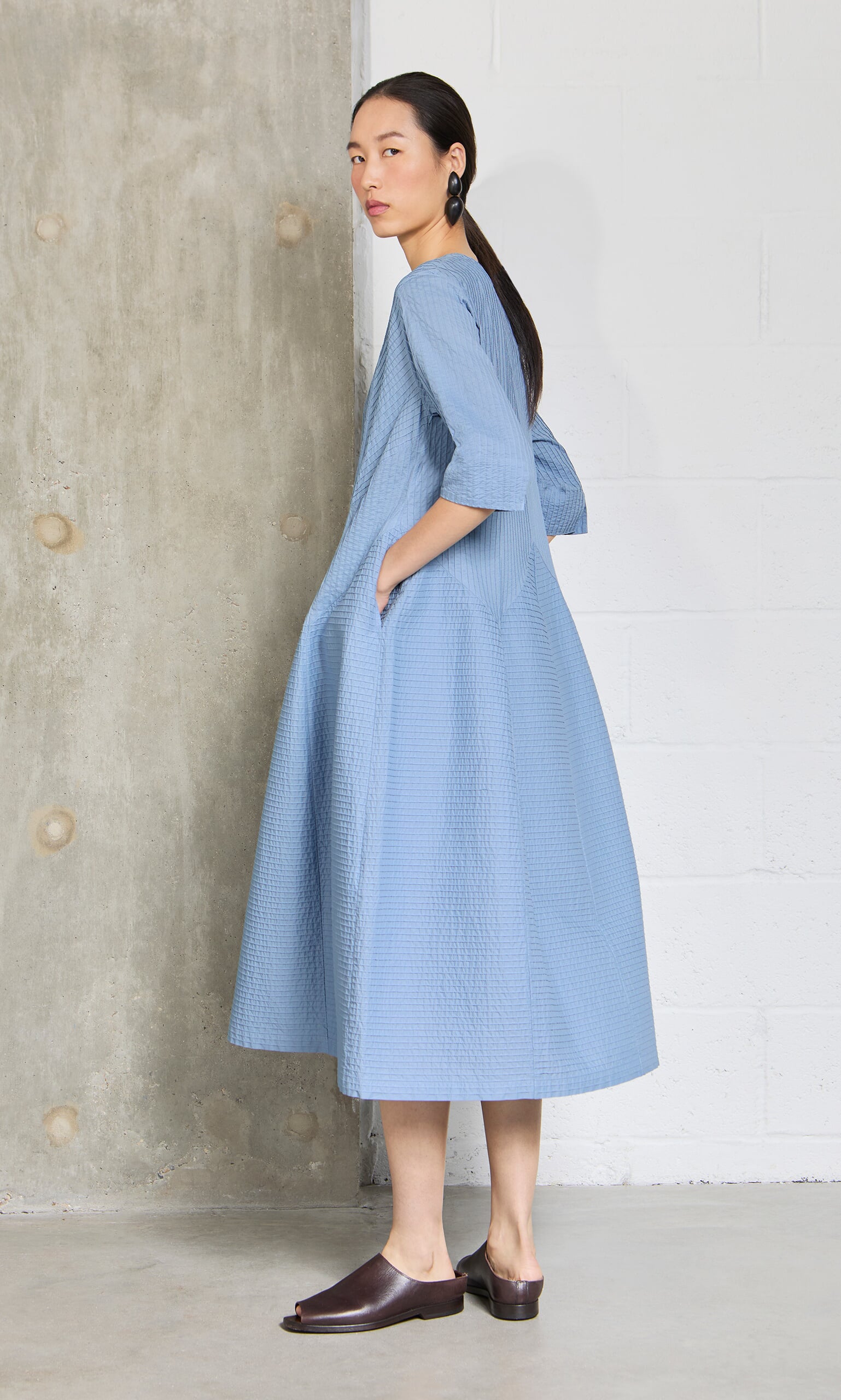 Kai Pleated Dress
