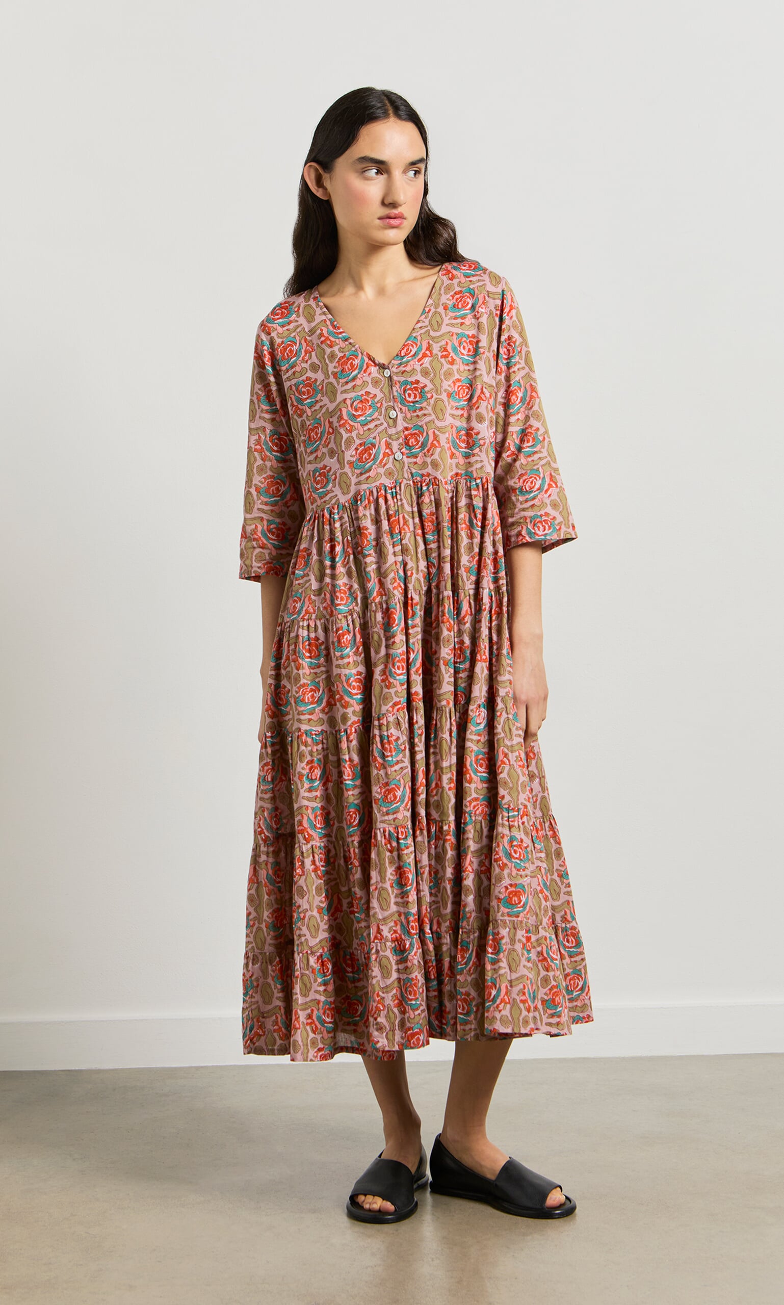 Nila Flower Dress